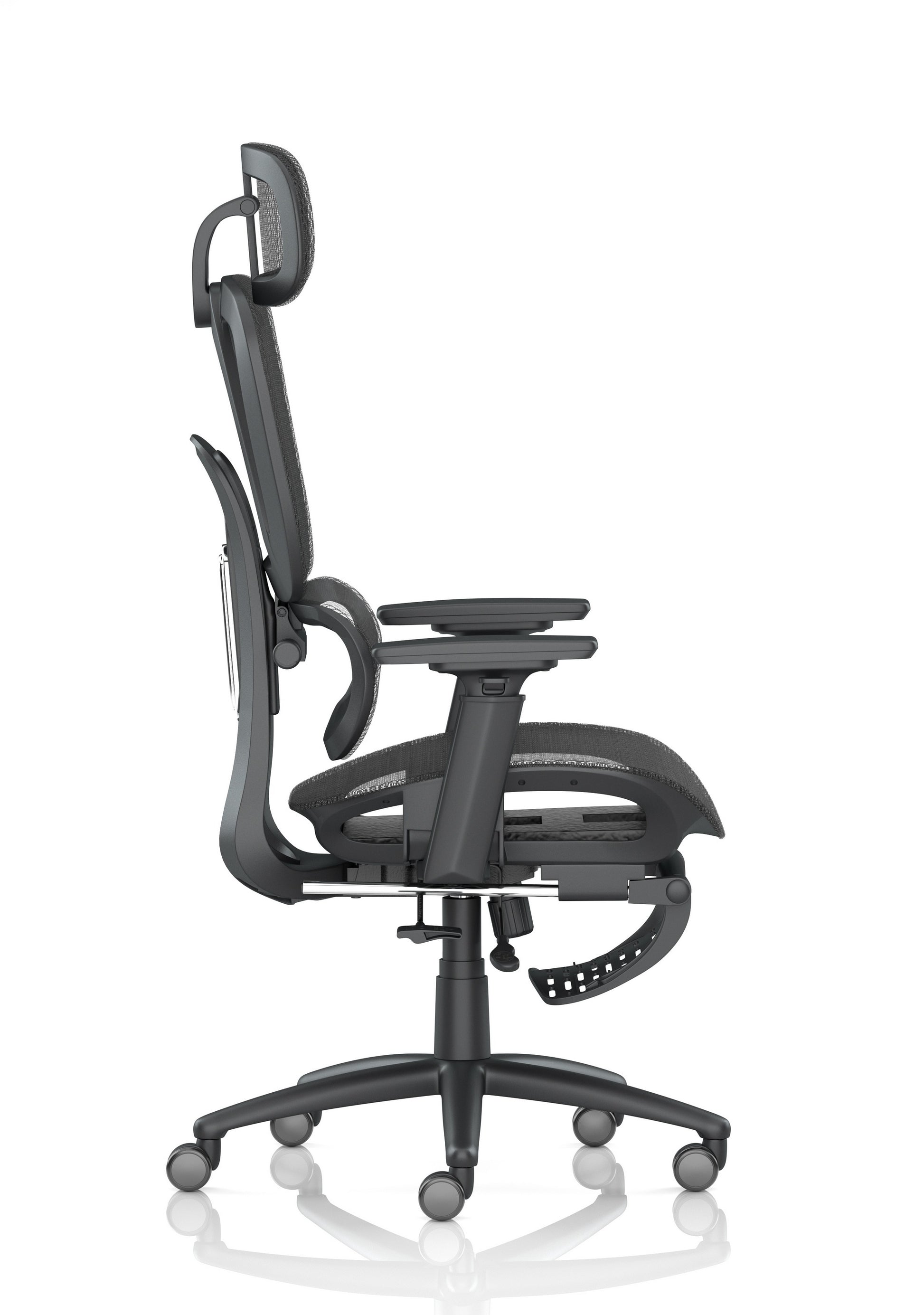Horizon Executive Mesh Chair With Height Adjustable Arms and Footrest