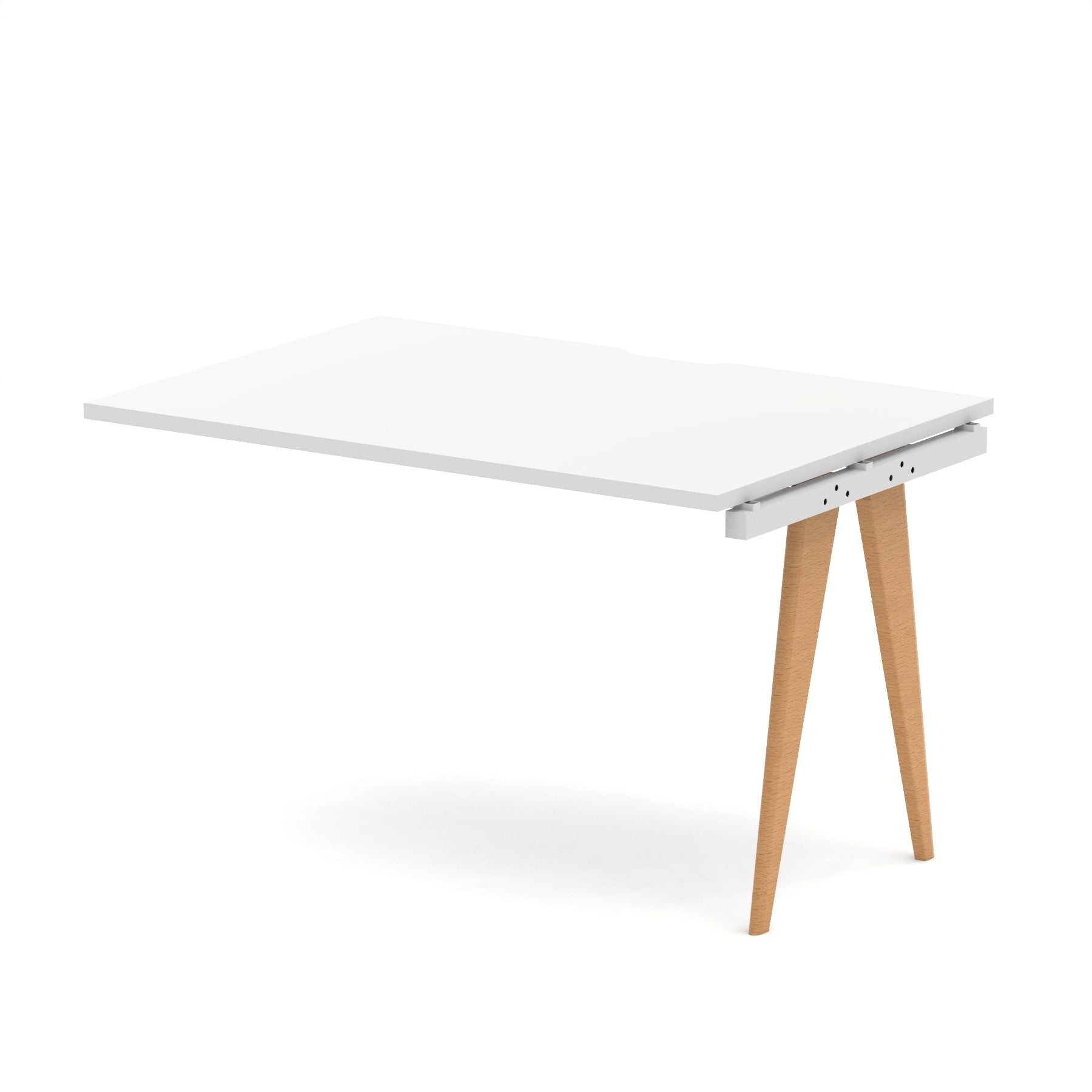 Oslo Single Row Bench Desk Extension Kit