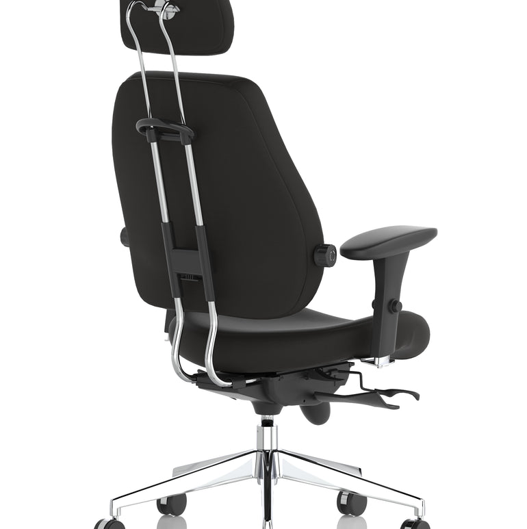 Chiro Plus Ultimate High Back Ergonomic Posture Chair with Arms and Headrest