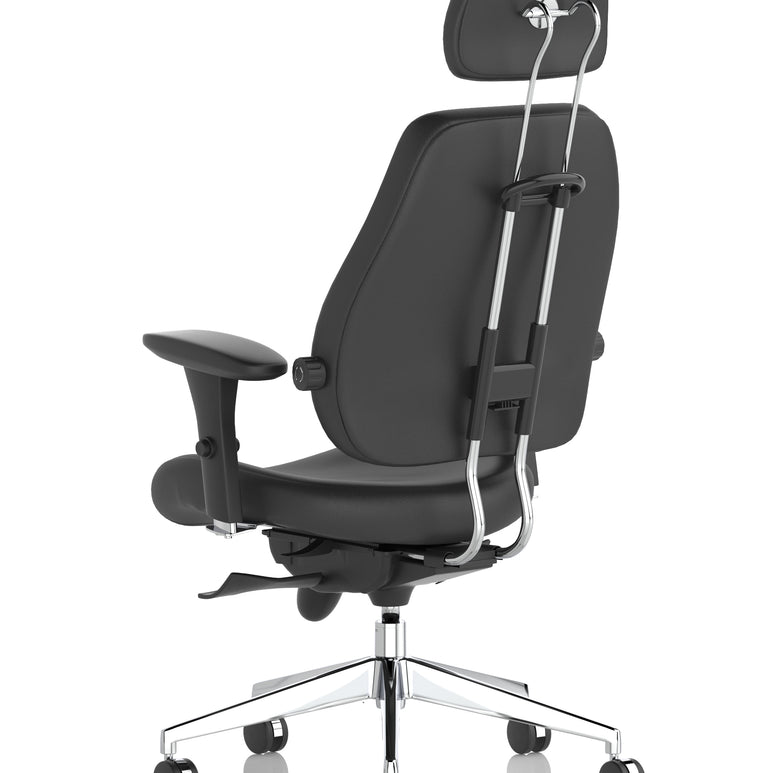 Chiro Plus Ultimate High Back Ergonomic Posture Chair with Arms and Headrest
