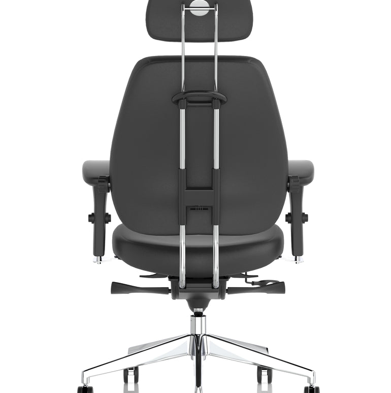 Chiro Plus Ultimate High Back Ergonomic Posture Chair with Arms and Headrest