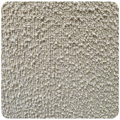 Cream Boucle Fabric image