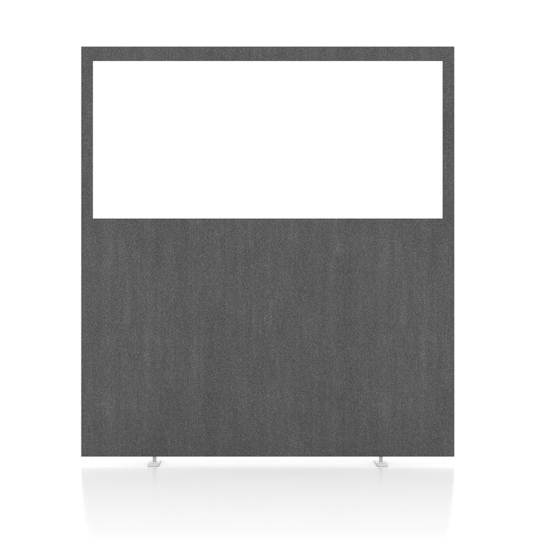 Impulse Plus Oblong Half Vision Floor Screen - 1800mm High