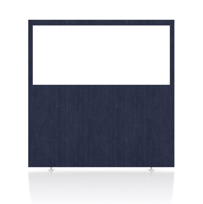 Impulse Plus Oblong Half Vision Floor Screen - 1650mm High