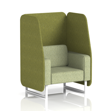 Rivet - Olive Panels And Burnish Sofa