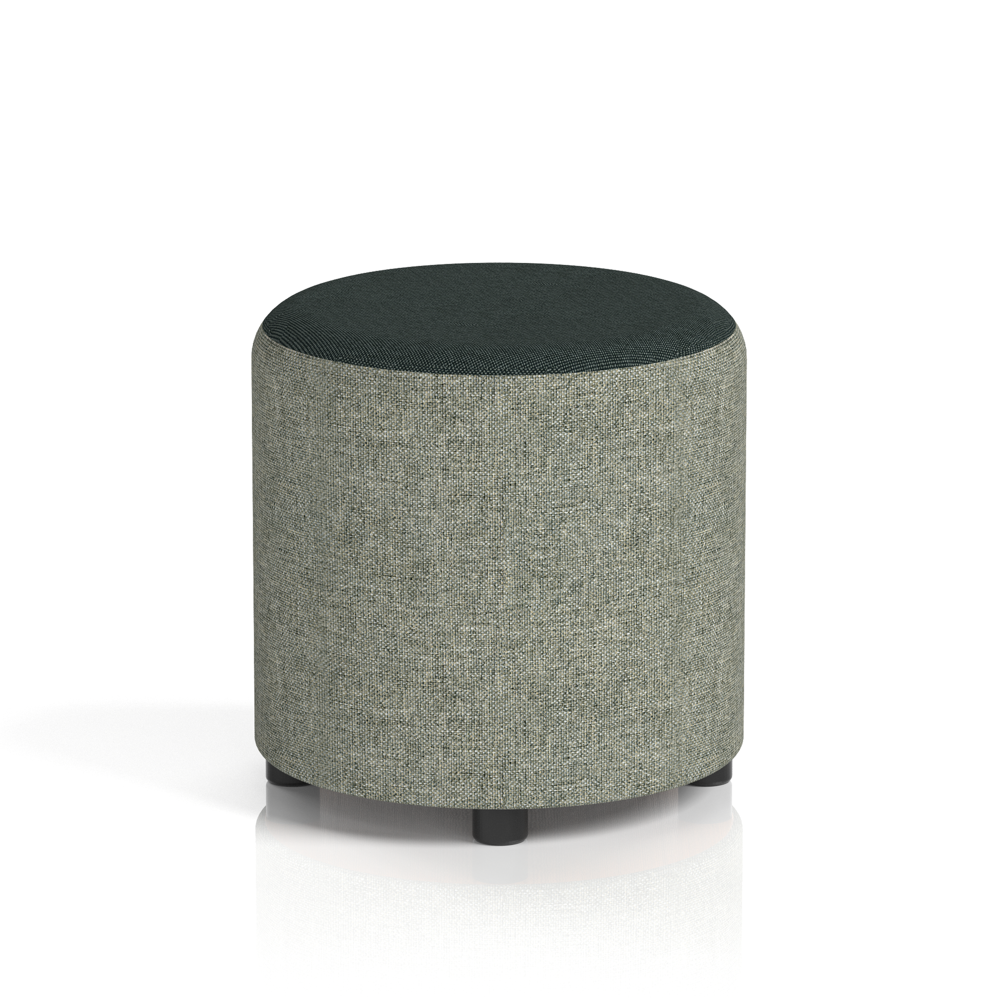 Harlestone Round Stool in Two Tone