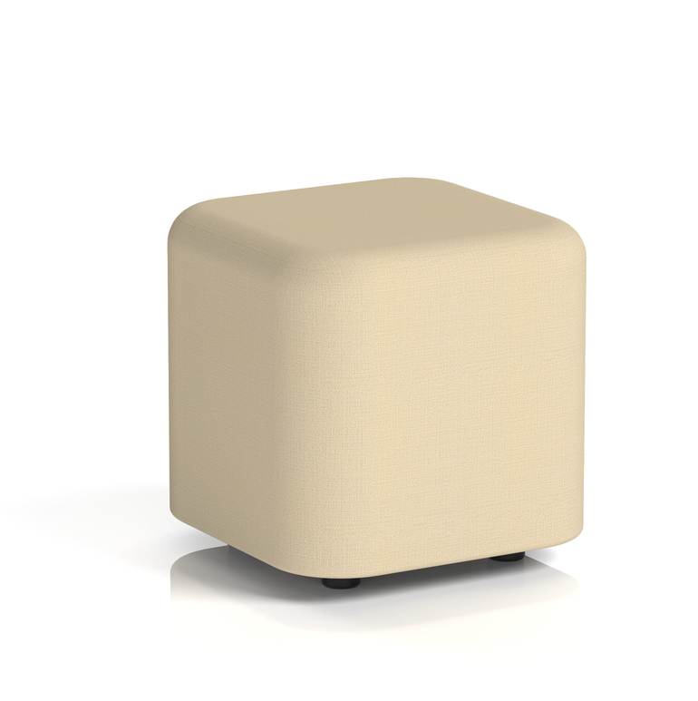 Harlestone Square Stool in Single Tone