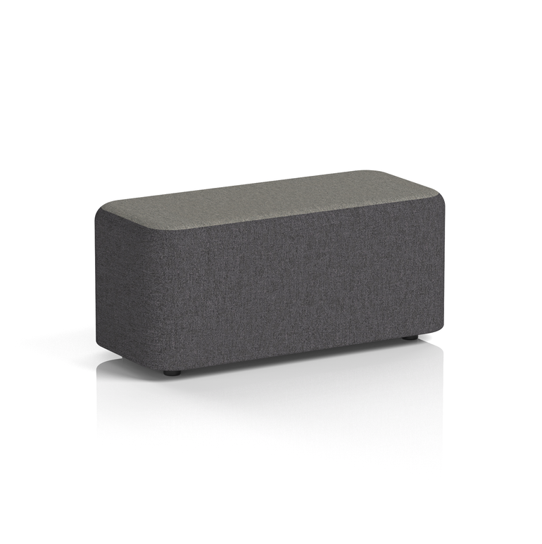 Harlestone Rectangular Stool in Two Tone
