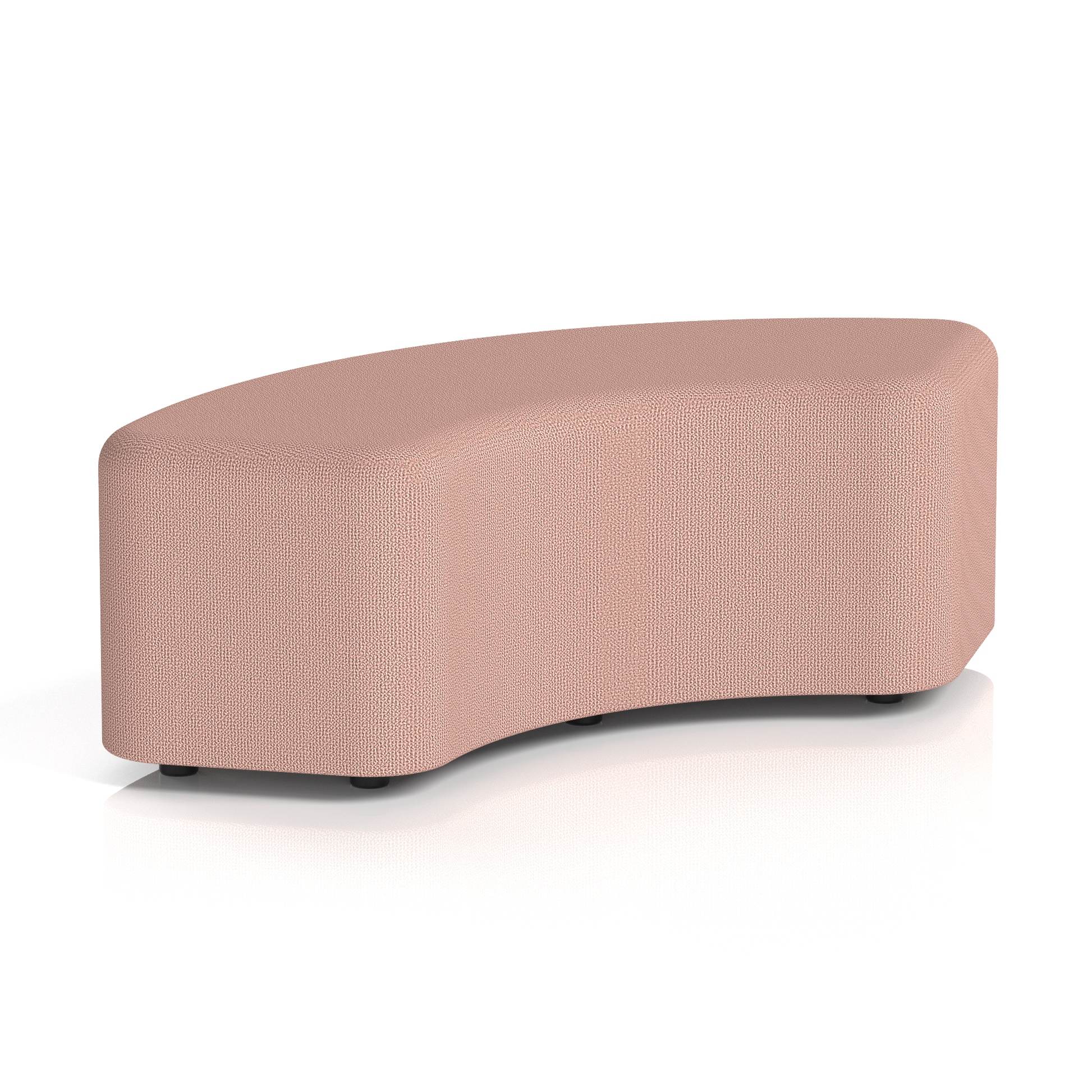 Harlestone Curved Stool in Single Tone