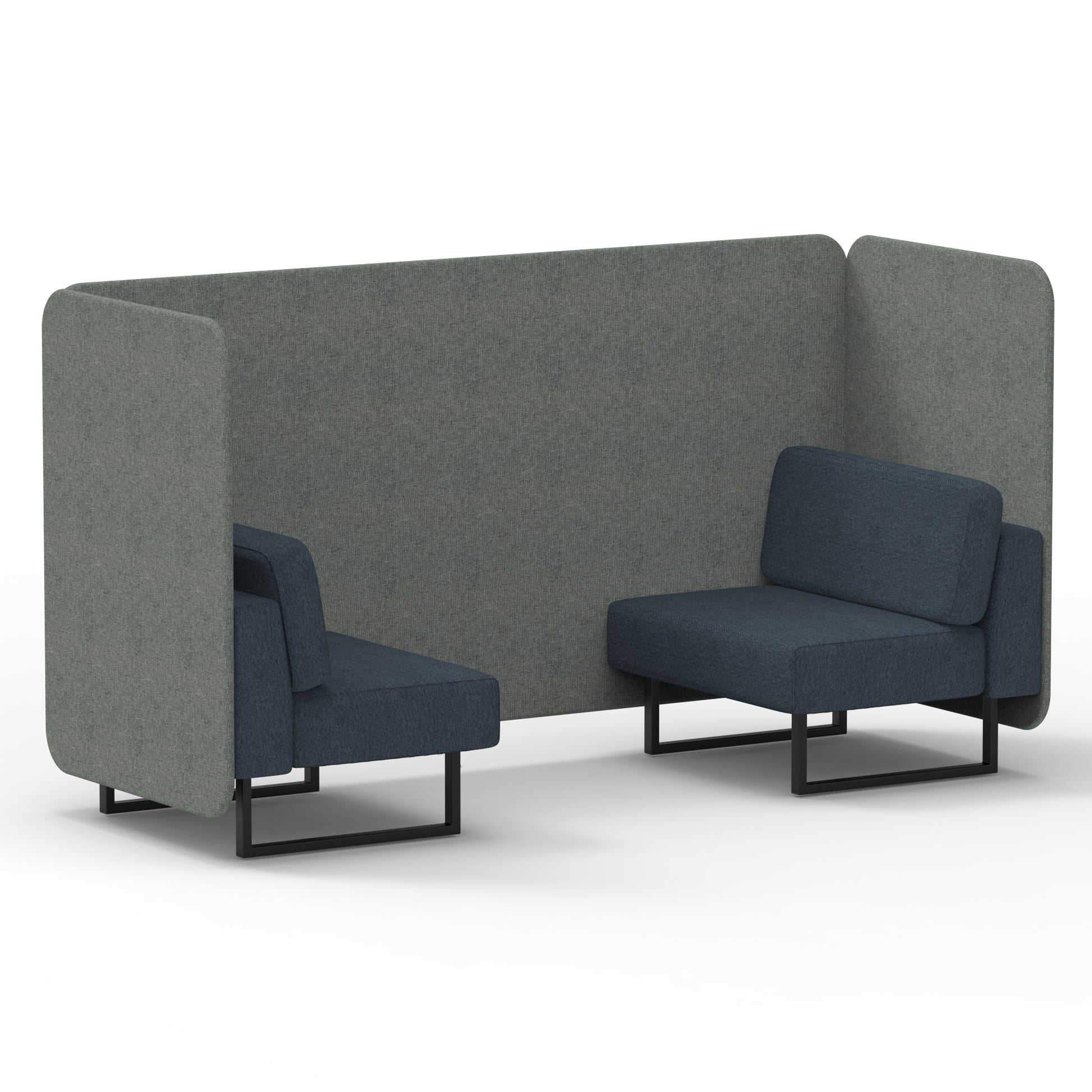 Brixworth Bench Booth in Two Tone