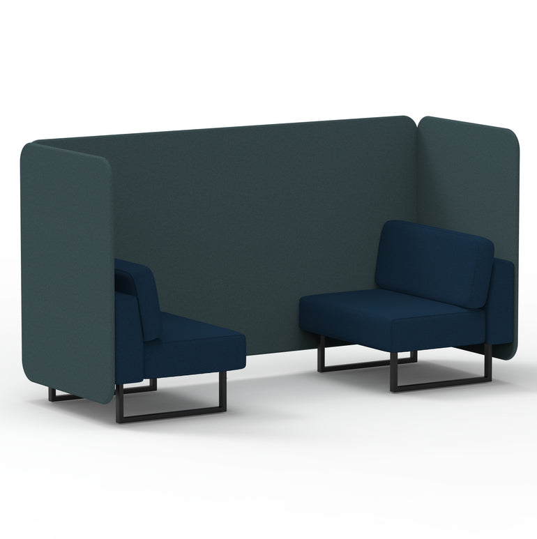 Brixworth Bench Booth in Two Tone