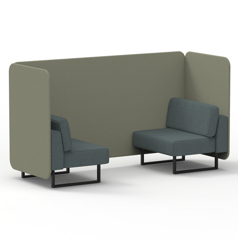 Brixworth Bench Booth in Two Tone
