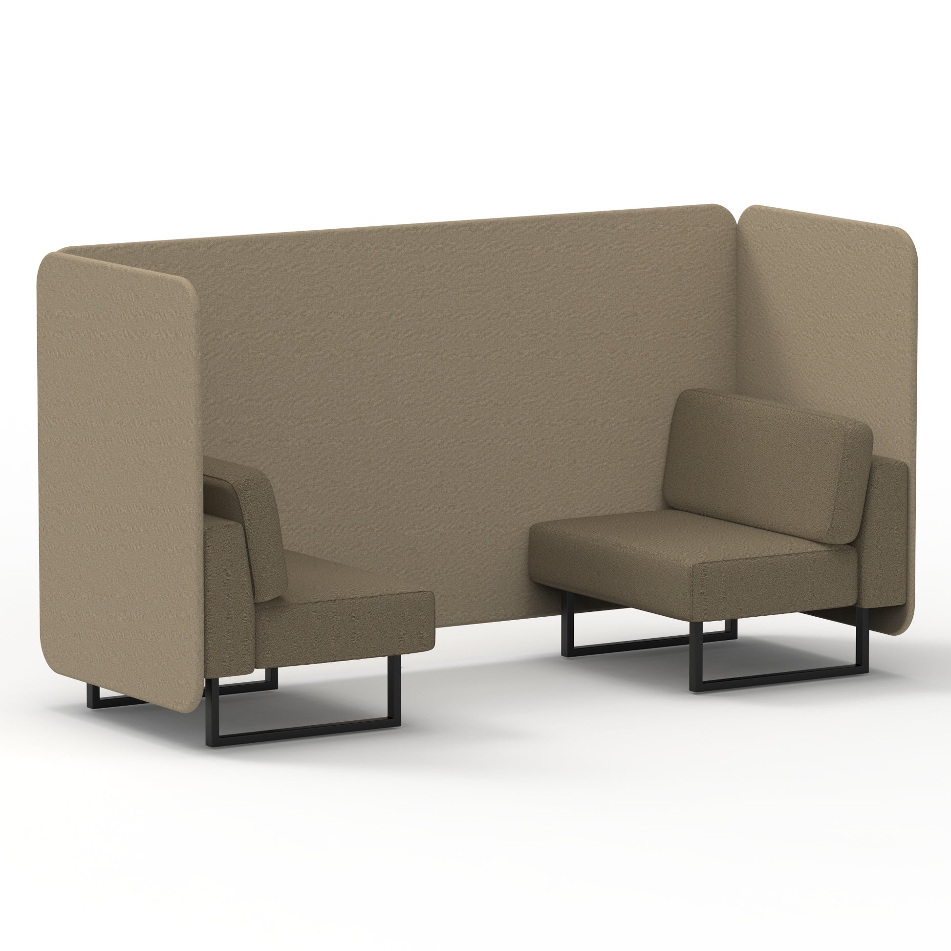 Brixworth Bench Booth in Two Tone