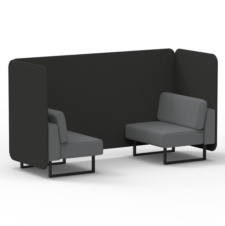 Brixworth Bench Booth in Two Tone