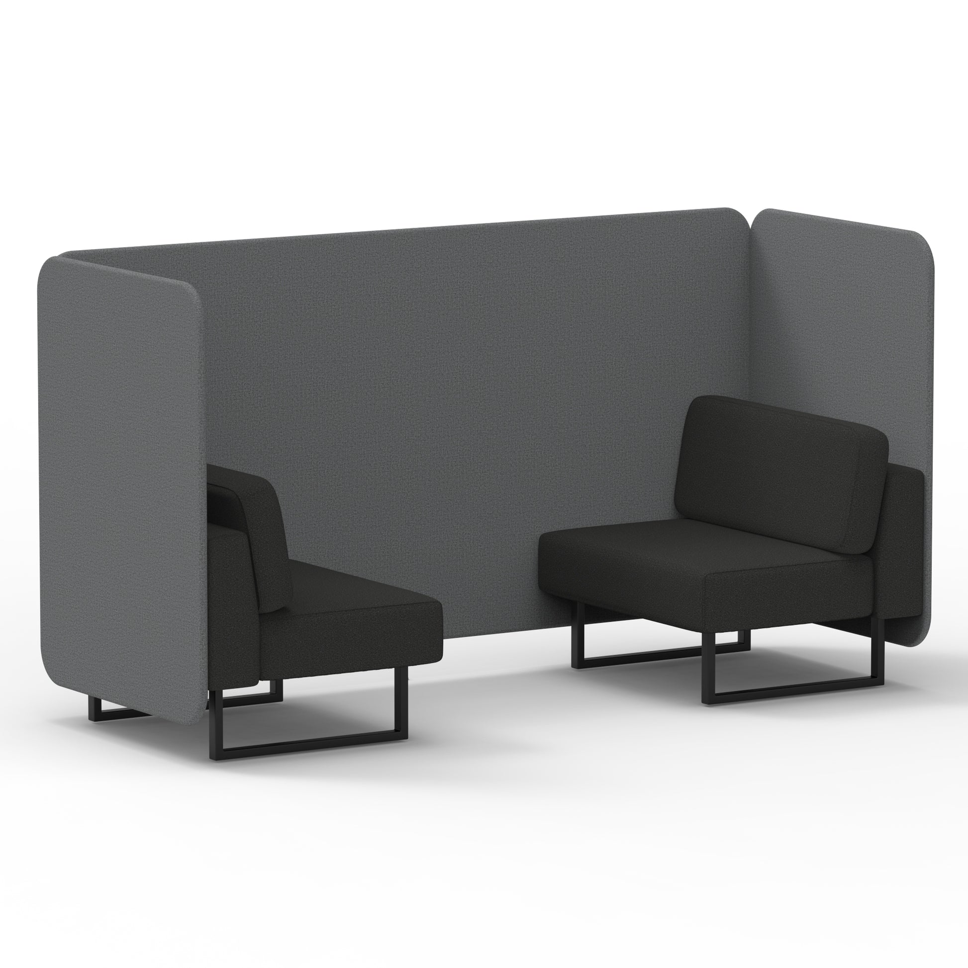 Brixworth Bench Booth in Two Tone