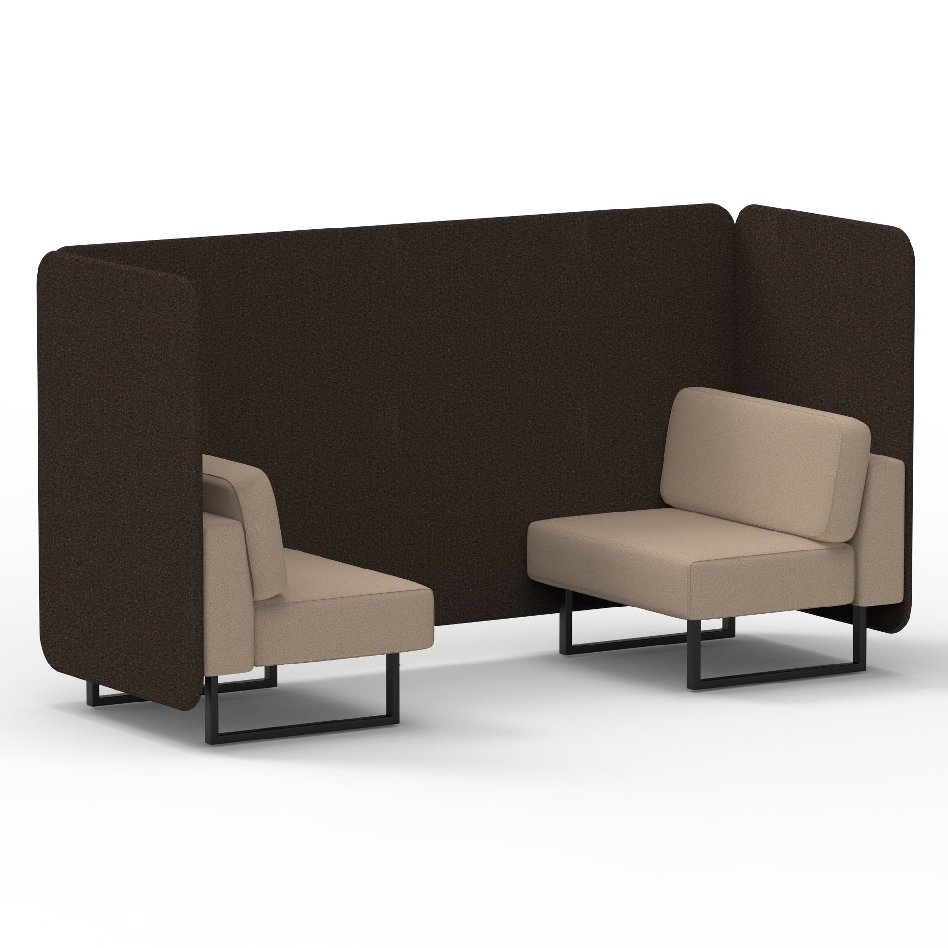 Brixworth Bench Booth in Two Tone