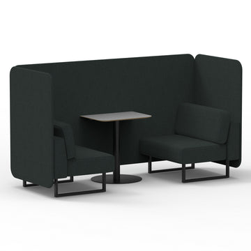 Rivet - Charcoal Panels And Sofa