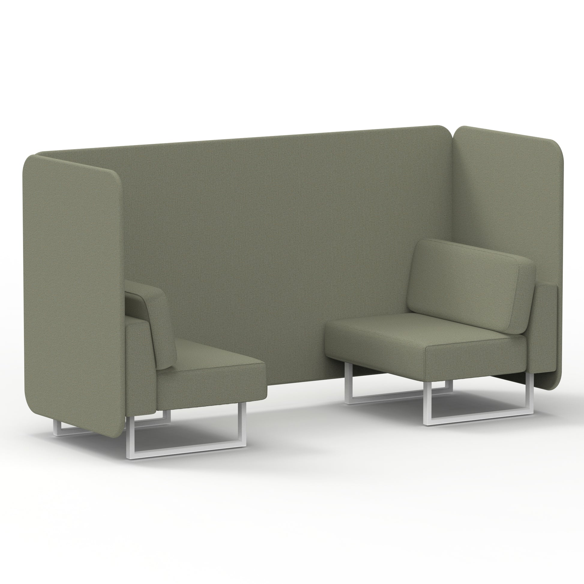 Brixworth Bench Booth in Single Tone