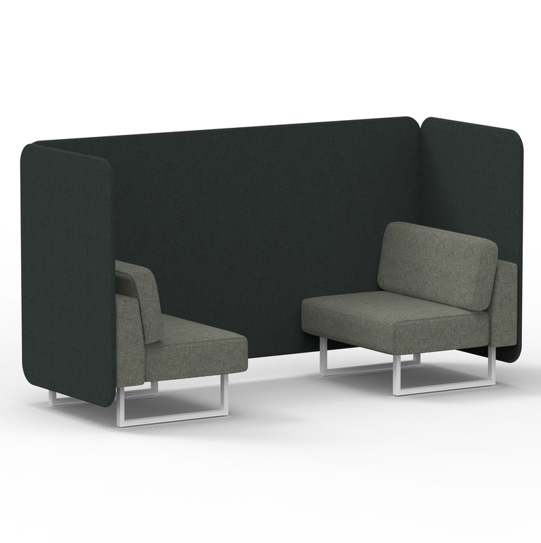 Brixworth Bench Booth in Two Tone