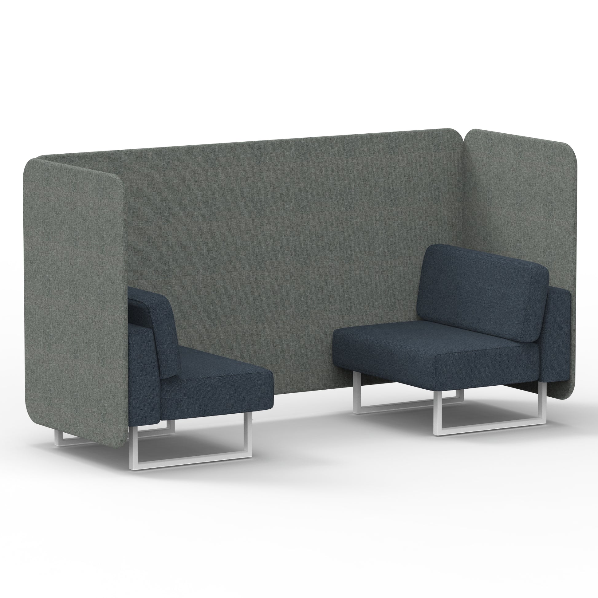 Brixworth Bench Booth in Two Tone