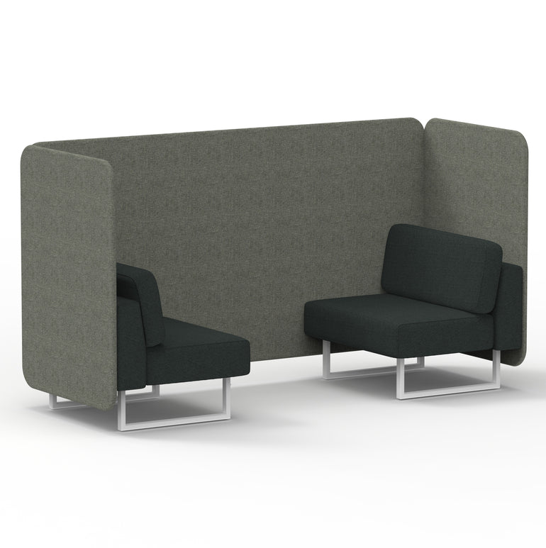 Brixworth Bench Booth in Two Tone