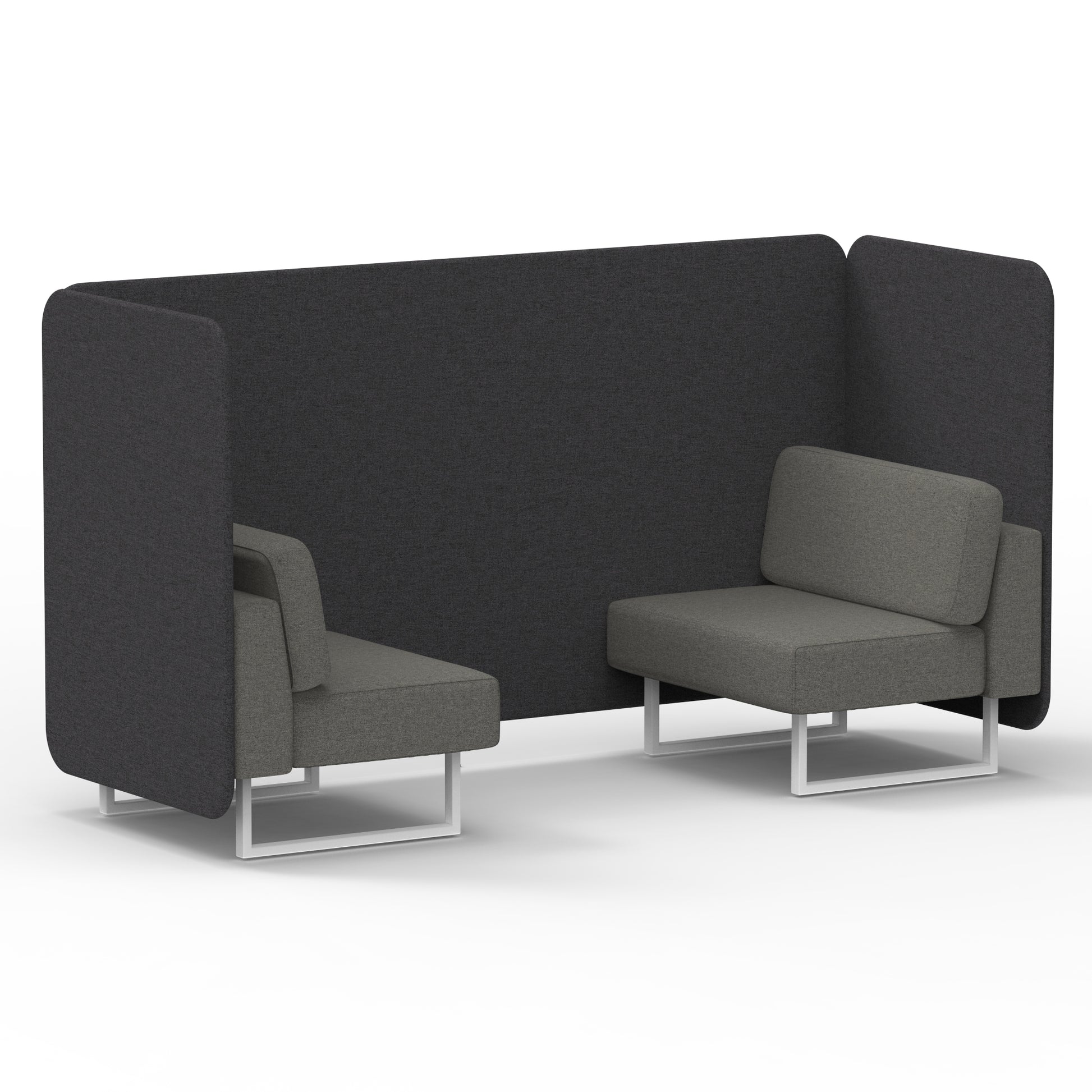 Brixworth Bench Booth in Two Tone
