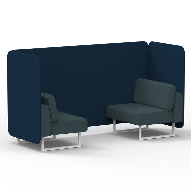 Brixworth Bench Booth in Two Tone