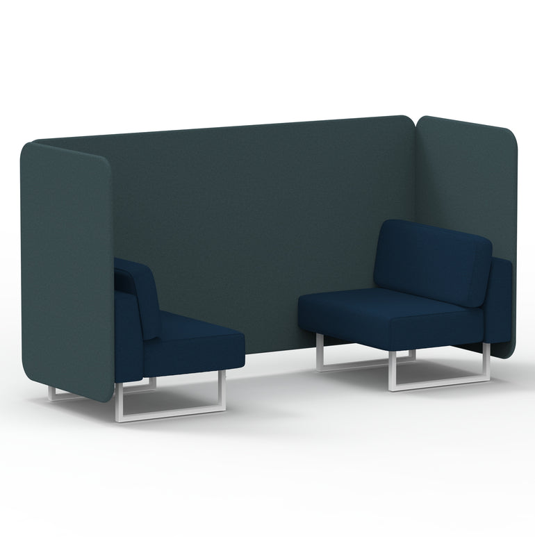 Brixworth Bench Booth in Two Tone