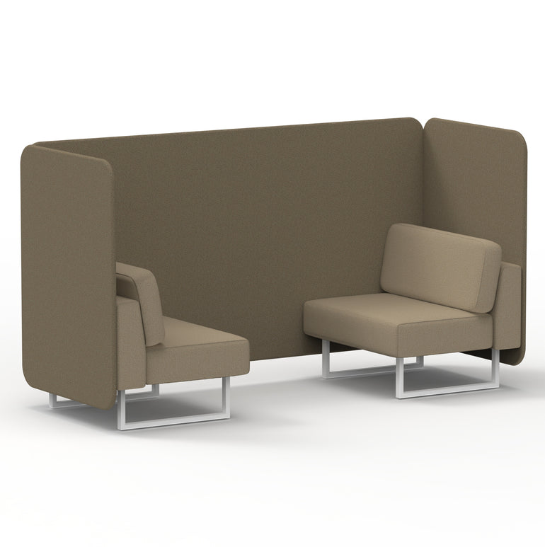 Brixworth Bench Booth in Two Tone