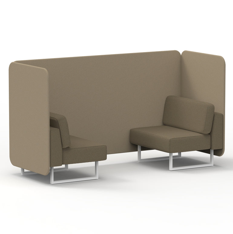 Brixworth Bench Booth in Two Tone