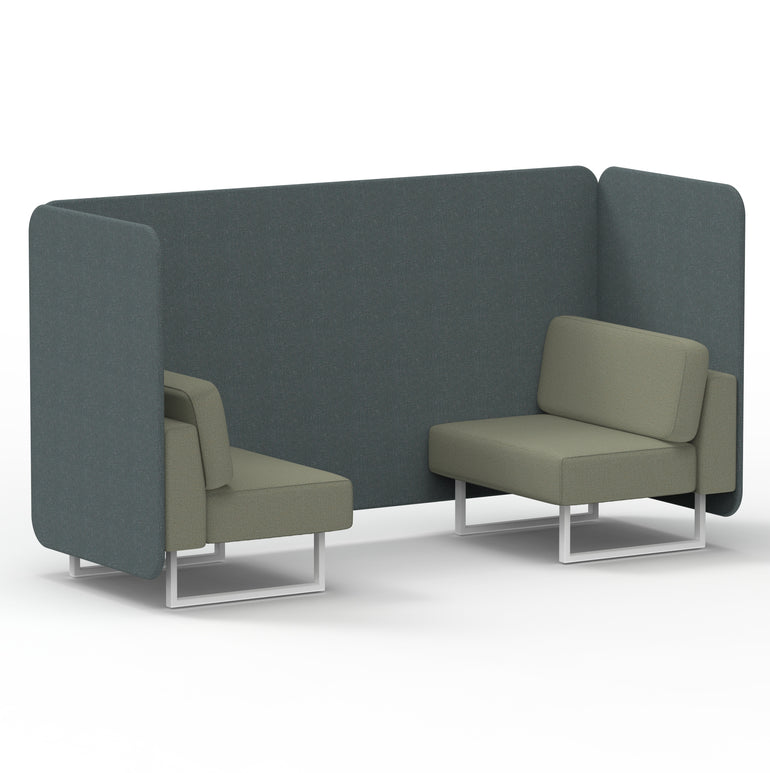 Brixworth Bench Booth in Two Tone