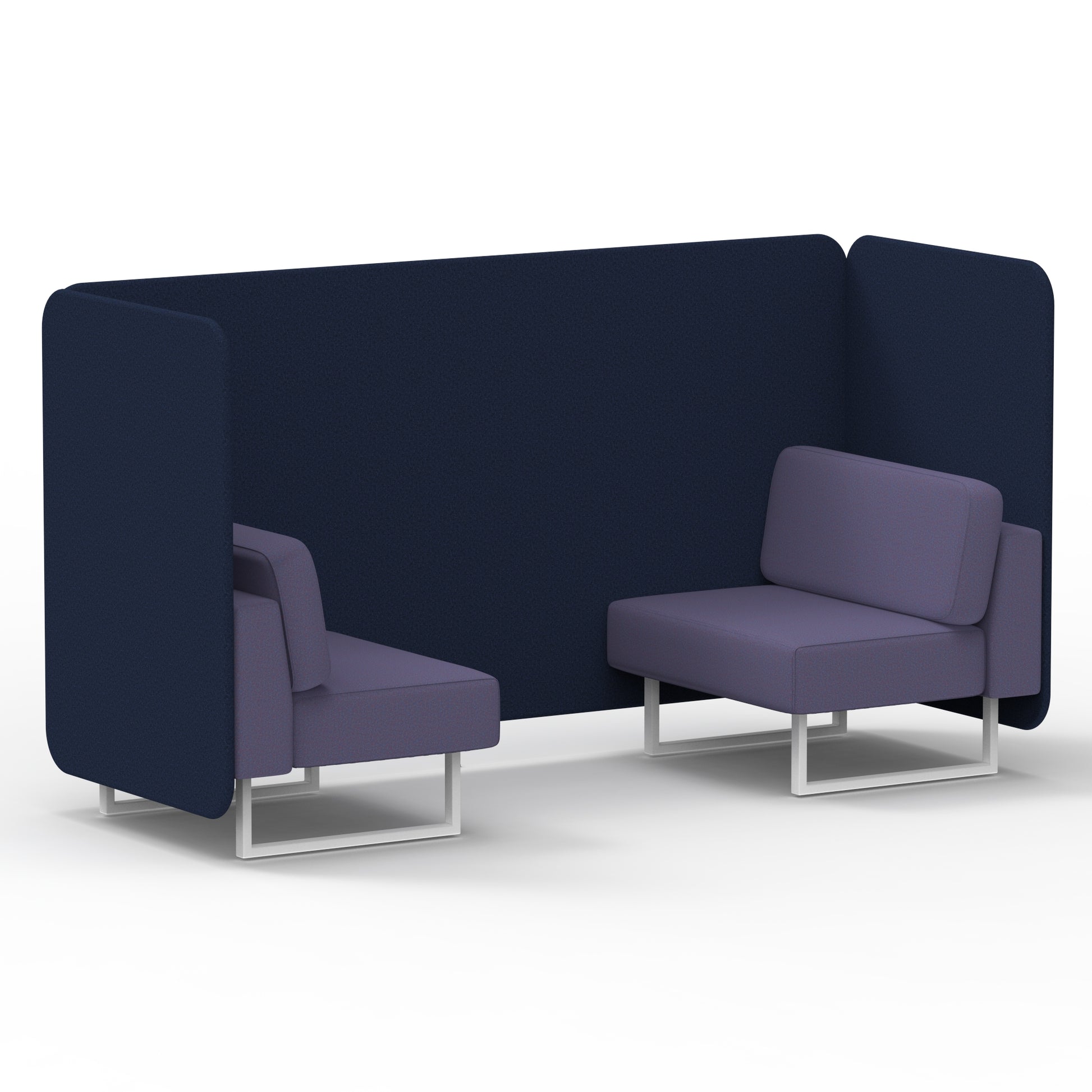 Brixworth Bench Booth in Two Tone