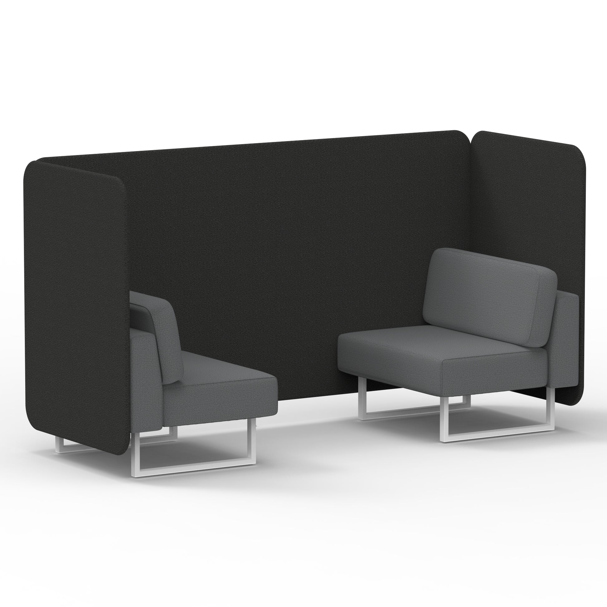 Brixworth Bench Booth in Two Tone