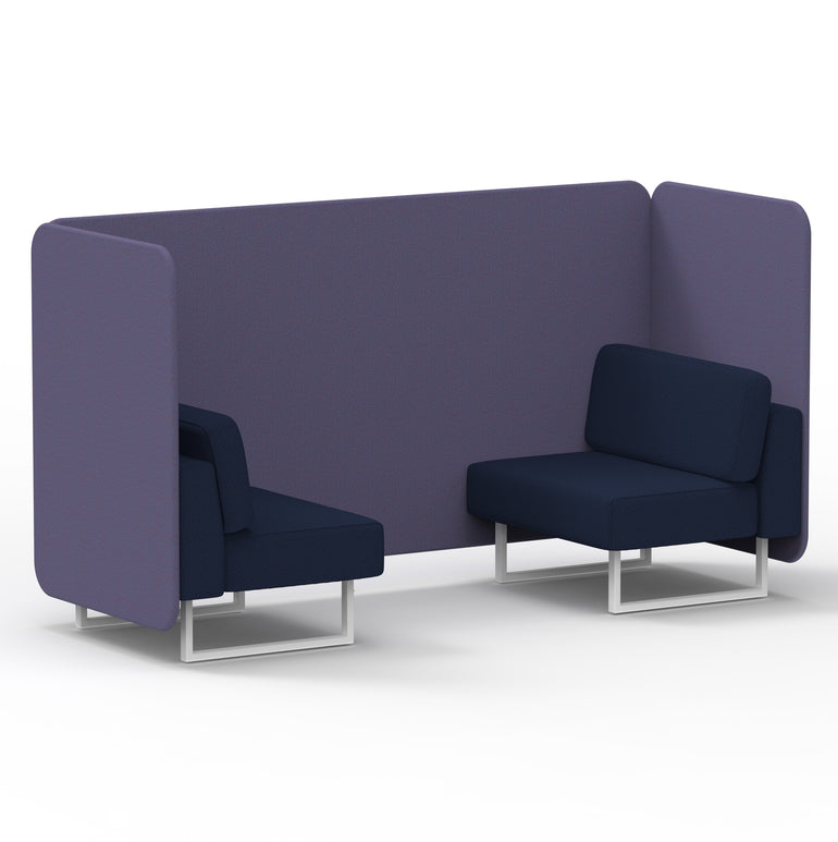 Brixworth Bench Booth in Two Tone