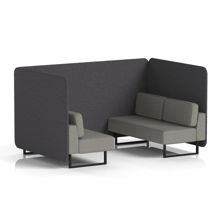 Brixworth Bench Booth in Two Tone