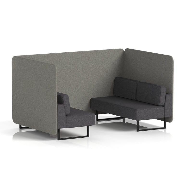 Brixworth Bench Booth in Two Tone