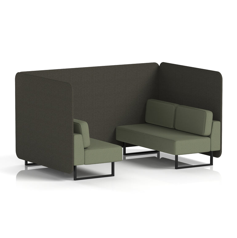 Brixworth Bench Booth in Two Tone