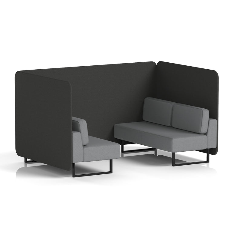 Brixworth Bench Booth in Two Tone