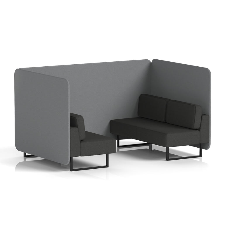 Brixworth Bench Booth in Two Tone