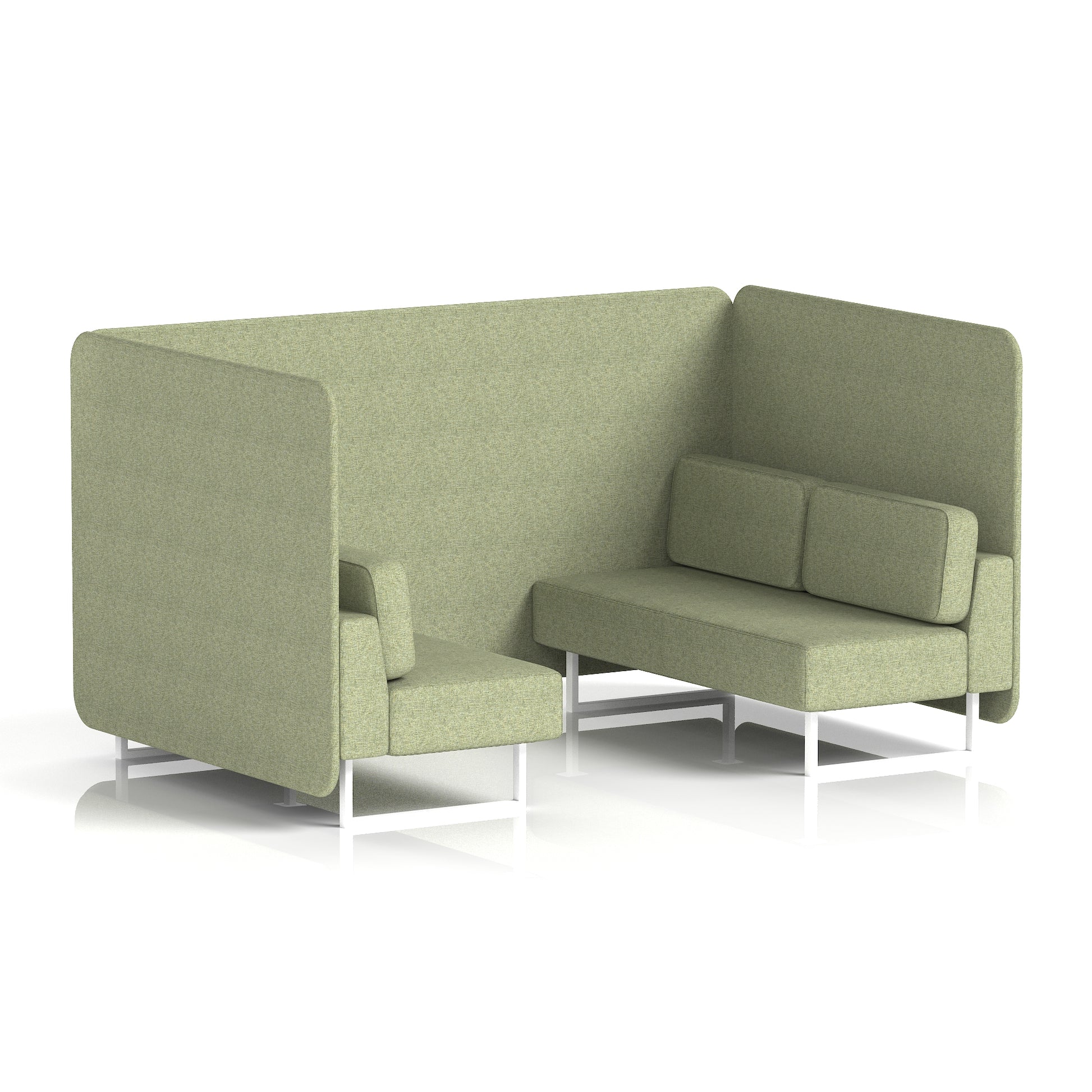 Brixworth Bench Booth in Single Tone