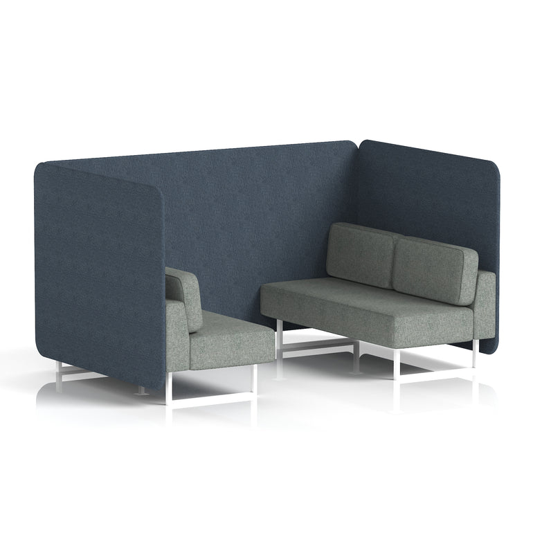 Brixworth Bench Booth in Two Tone