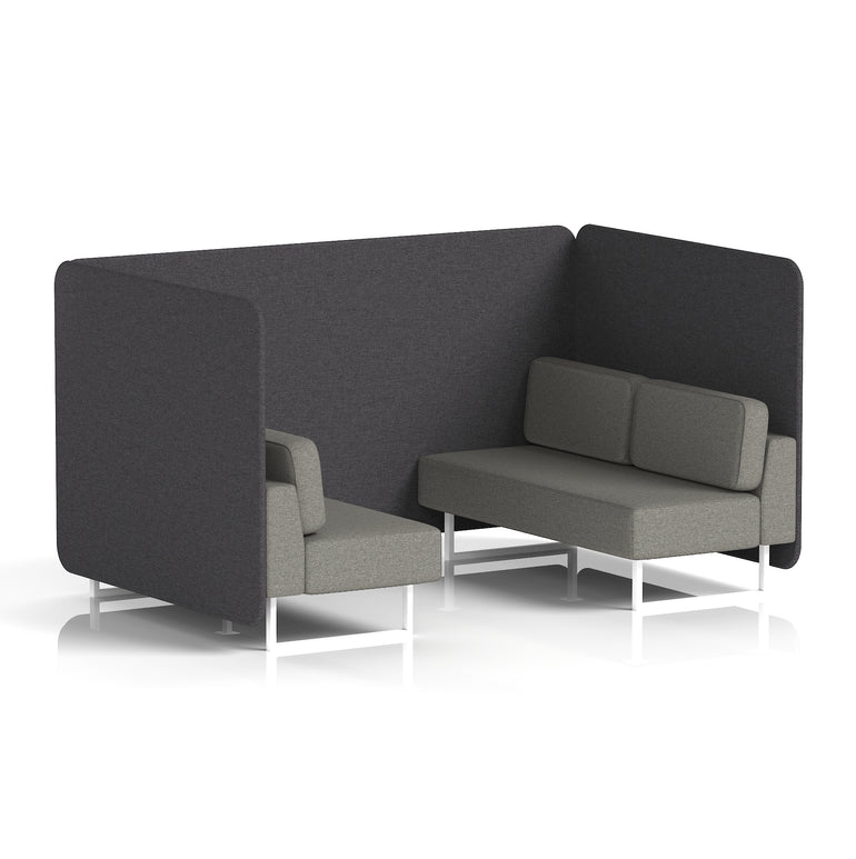 Brixworth Bench Booth in Two Tone