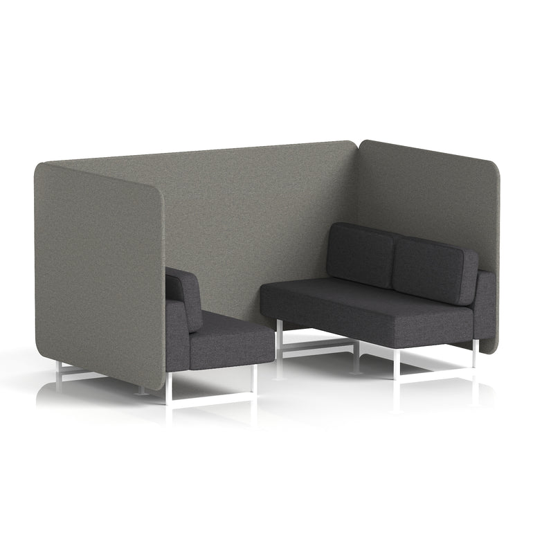 Brixworth Bench Booth in Two Tone
