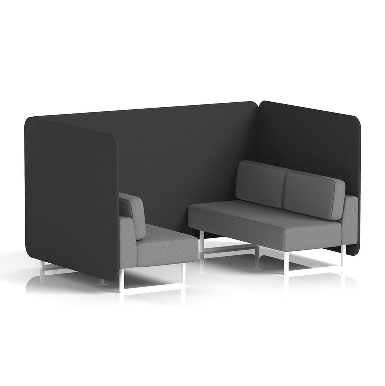 Brixworth Bench Booth in Two Tone