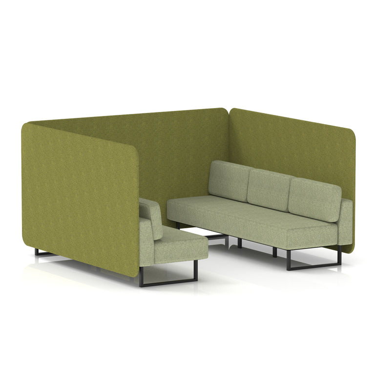 Brixworth Bench Booth in Two Tone