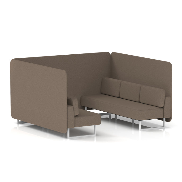 Brixworth Bench Booth in Single Tone