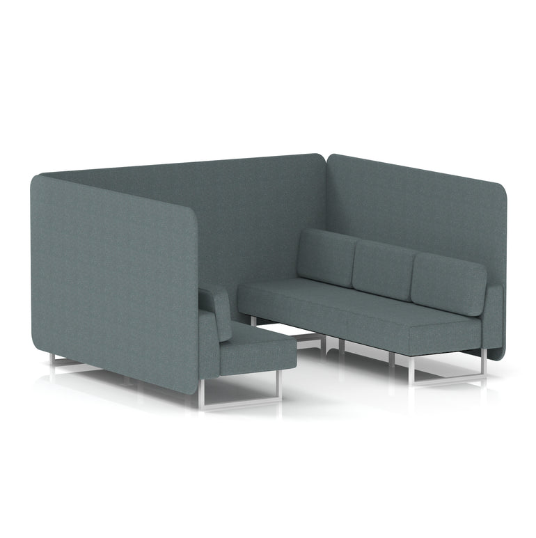 Brixworth Bench Booth in Single Tone