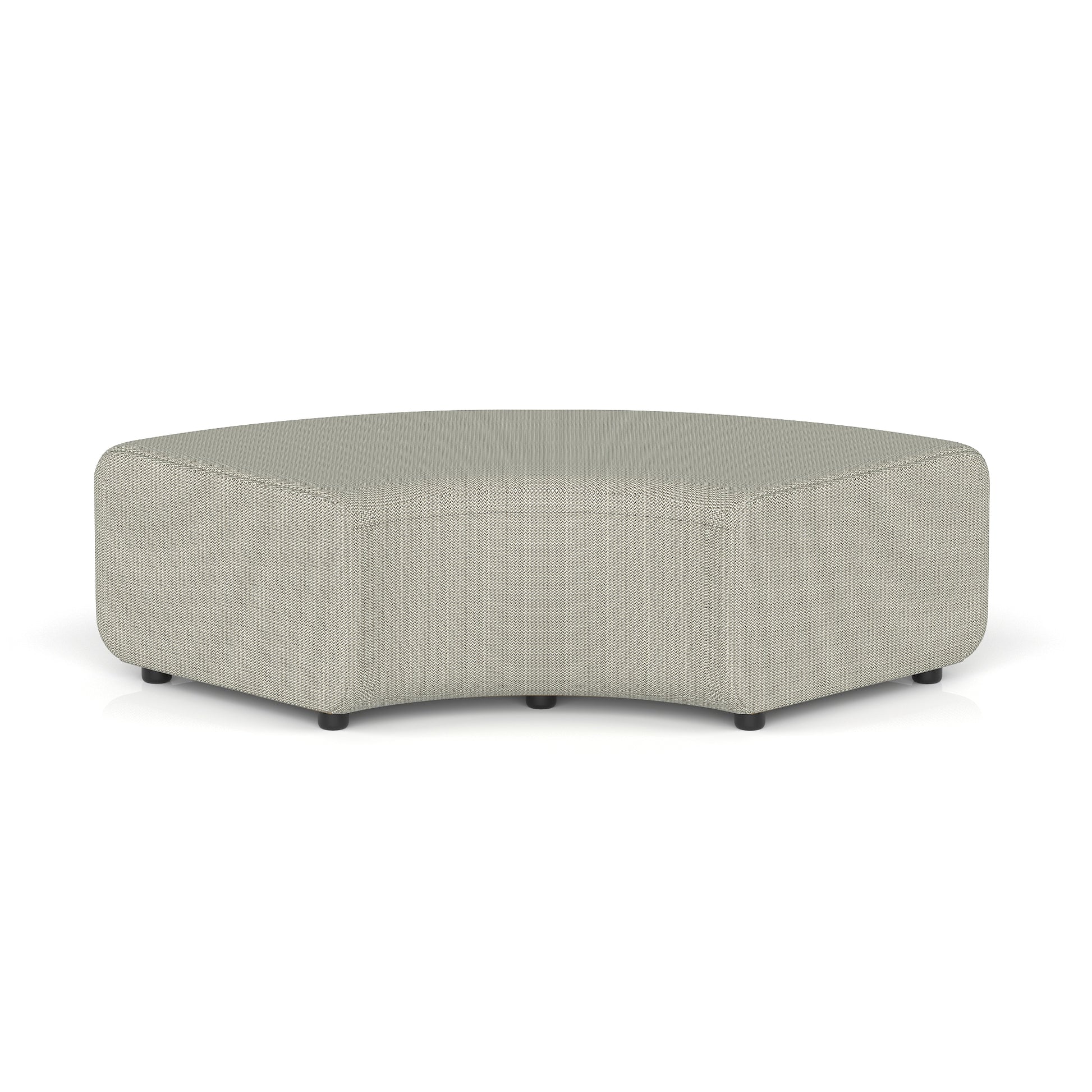 Mawsley Modular Seating 90 Degree Backless Curved Unit