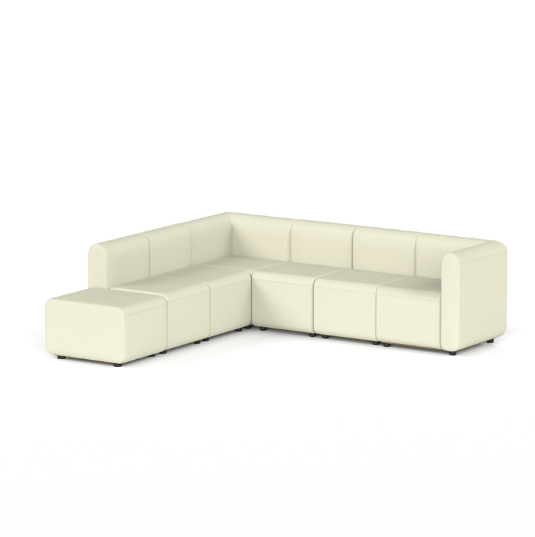 Mawsley Modular Seating Set - L-Shaped Corner Sofa
