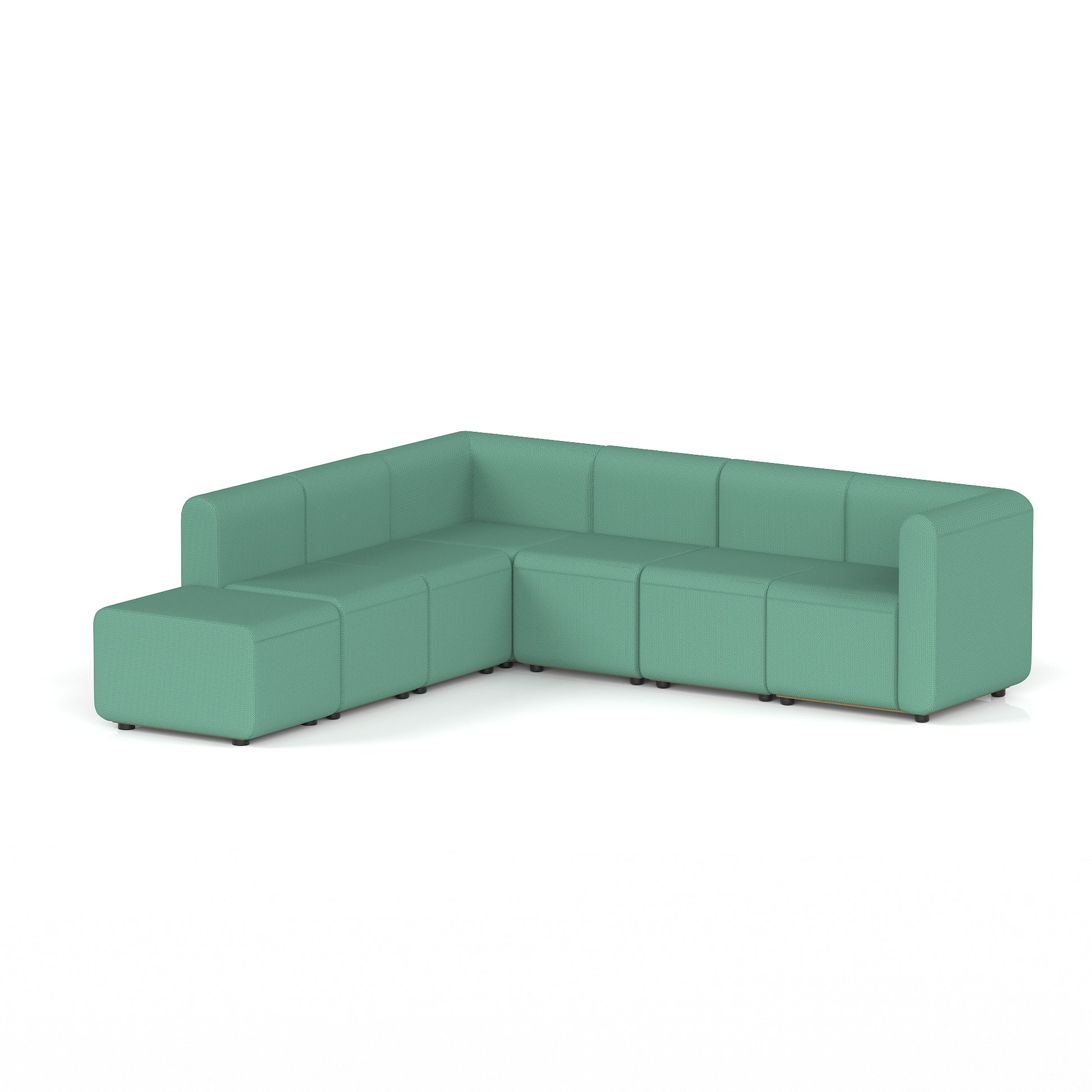 Mawsley Modular Seating Set - L-Shaped Corner Sofa